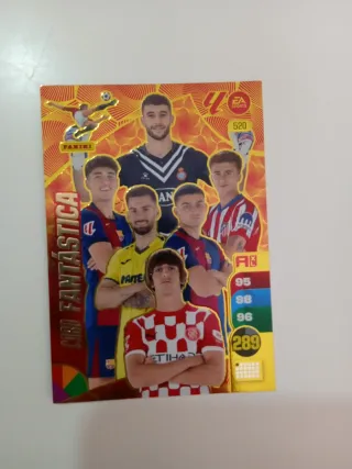 Carta Fantástica Panini 2024-25