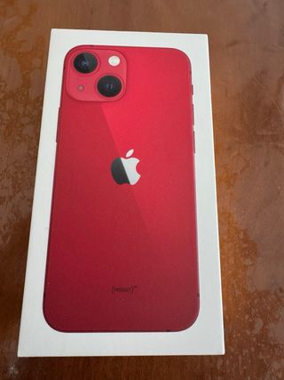 iPhone 13 mini 128GB Rosso Prodotto con scatola