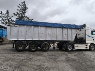 Semirremolque volquete aluminio