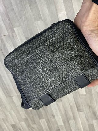 Borsetta tracolla pelle rag & bone nera/grigia