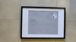 Marco de fotos negro 50x70 cm