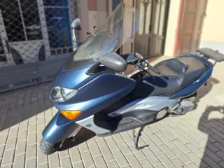 Yamaha T-max 500 Maxi Scooter Azul/Plata