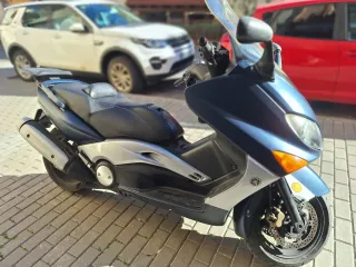 Yamaha T-max 500 Maxi Scooter Azul/Plata