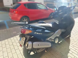 Yamaha T-max 500 Maxi Scooter Azul/Plata