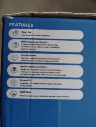 Cámara Inteligente CB201 WiFi 2.4 GHz