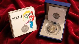 2 Euros Francia 2013 Pierre de Coubertin