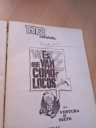 ¡Es que van como locos! Trinca