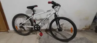 Bicicleta Montaña Niño B'TWIN Blanca