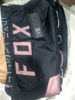 Pantalón Fox Motocross Negro y Rosa