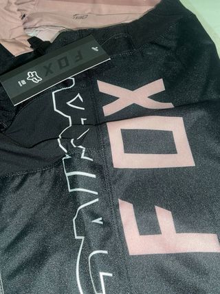 Pantalón Fox Motocross Negro y Rosa
