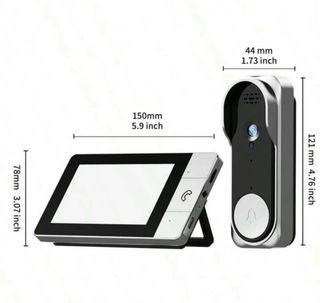 Videocitofono Wireless 1080P Schermo 4,3