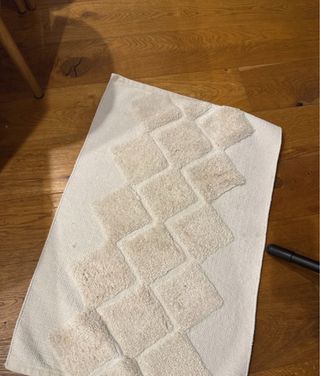 Alfombra beige Maisons du Monde