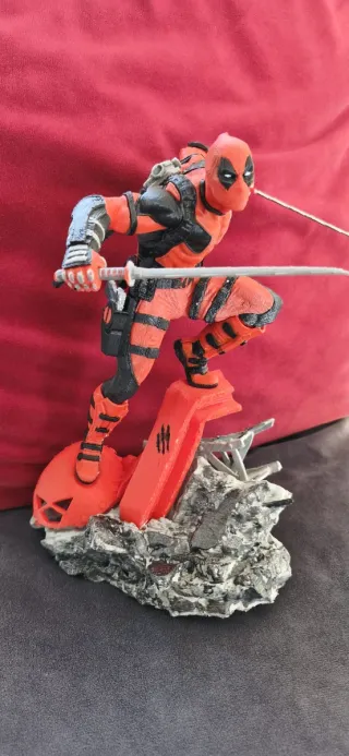 Statuetta Deadpool 3D