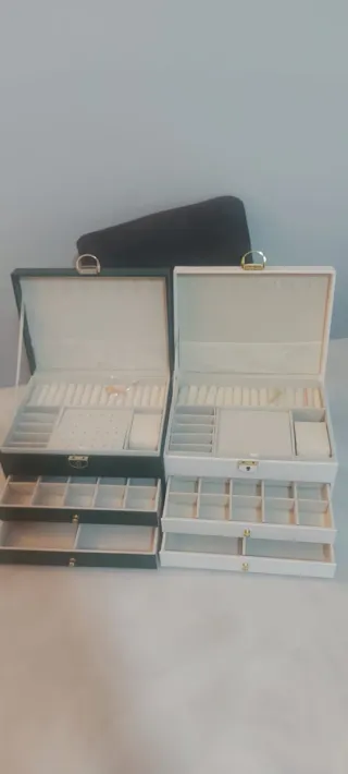 2 Portagioie grande bianco e verde