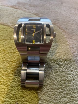 Reloj Diesel Negro y Plateado