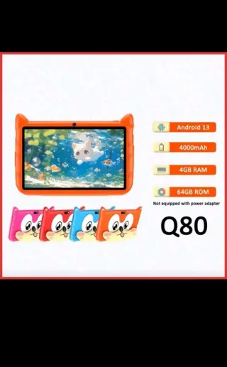 Tablet per Bambini Arancione Design Animale