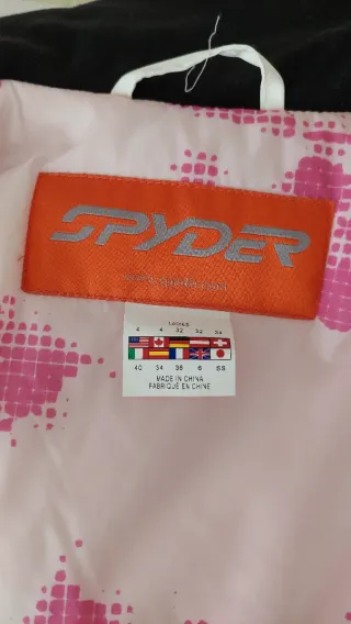 Traje de esquí mujer Spyder blanco