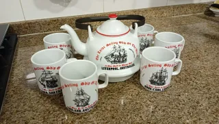 Juego de té The Large Sailing Ship