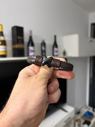 Pulsera Lotus Style Cuero! Nueva ideal paea regalo