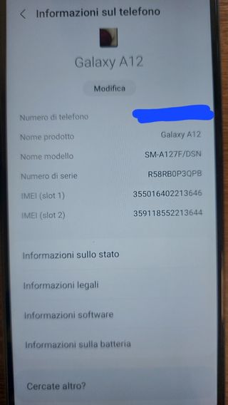 Samsung Blu Smartphone