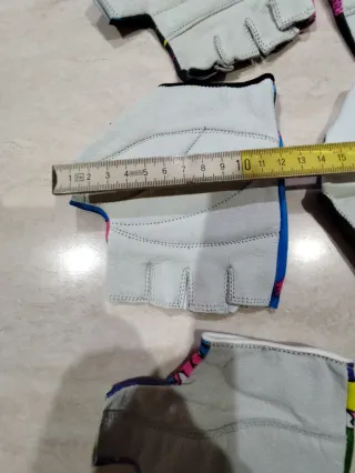 Guanti sportivi Vera pelle multicolor