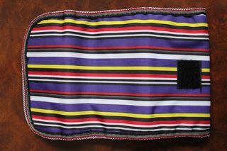 Porta tabacco righe multicolor Petaca tabaco