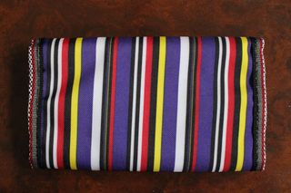Porta tabacco righe multicolor Petaca tabaco