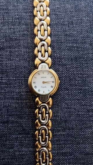 Reloj Jaguar Coquette Mujer Oro y Plata