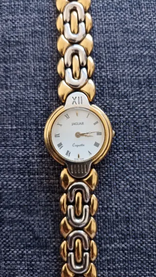 Reloj Jaguar Coquette Mujer Oro y Plata