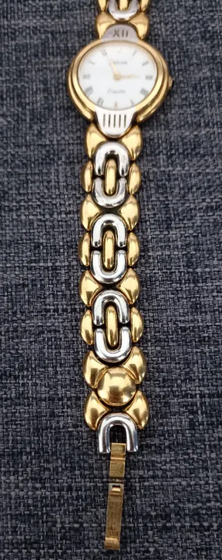 Reloj Jaguar Coquette Mujer Oro y Plata