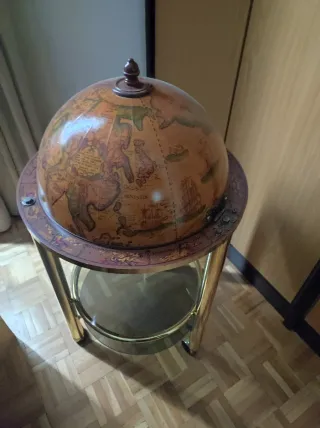 Botellero Globo Terráqueo