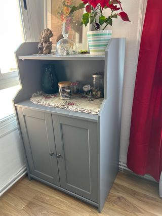 Estantería Ikea gris