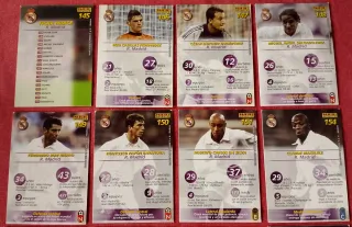 Lote 18 Cromos Panini Liga 02/03 R. Madrid