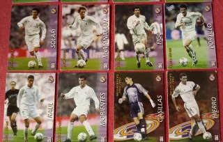 Lote 18 Cromos Panini Liga 02/03 R. Madrid