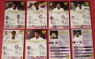 Lote 18 Cromos Panini Liga 02/03 R. Madrid