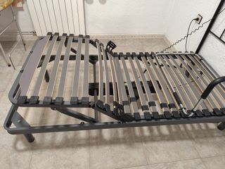 Somier articulado individual con colchón