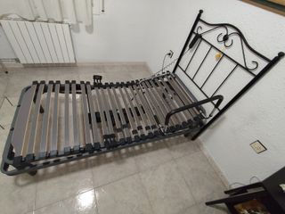 Somier articulado individual con colchón