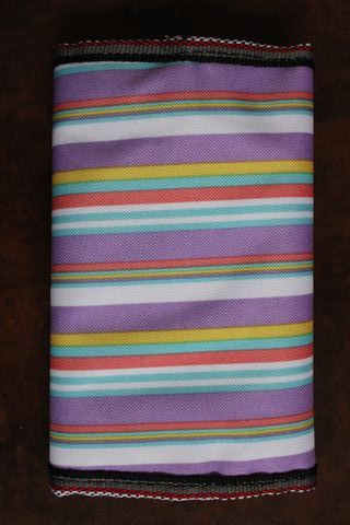 Portatabacco fantasia a righe Petaca tabaco