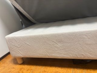 Cama somier madera  + colchón 90x200 ikea