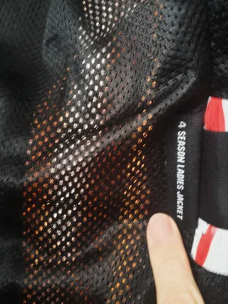 Chaqueta Moto LS2 Mujer, regalo Casco y Percha