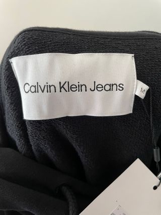 Sudadera Calvin Klein Jeans Negra