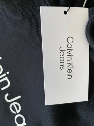 Sudadera Calvin Klein Jeans Negra