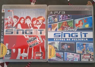 2 Juegos Sing Star PS3 Karaoke completos 2 micróf