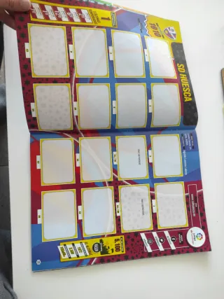 Álbum vacío plancha liga 18 19 2018 2019 este pani