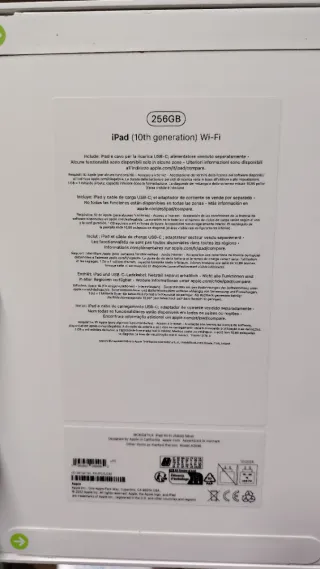 Apple iPad 10th generation con chip A14: display