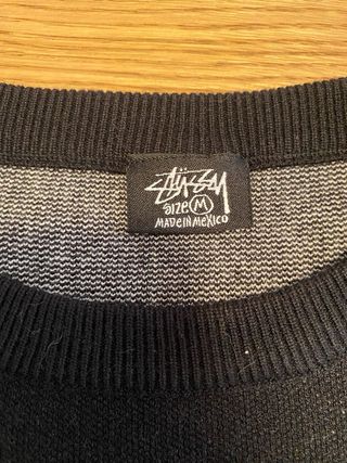 Jersey Stussy Negro 8 Ball