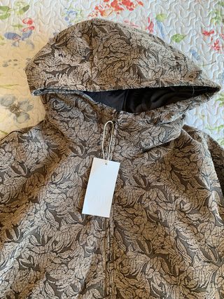 Chaqueta Zara acolchada jacquard (T. XL)