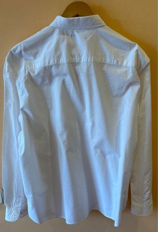 Camisa Oxford Blanca Talla XXXL