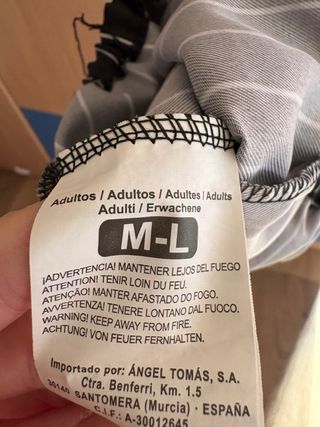 Disfraz Gomez Adams Negro/Rojo