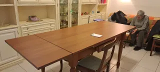 Tavolo allungabile noce